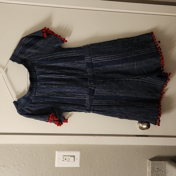 Anthropologie "THML" Romper with pompon Size M - Picture 9 of 11